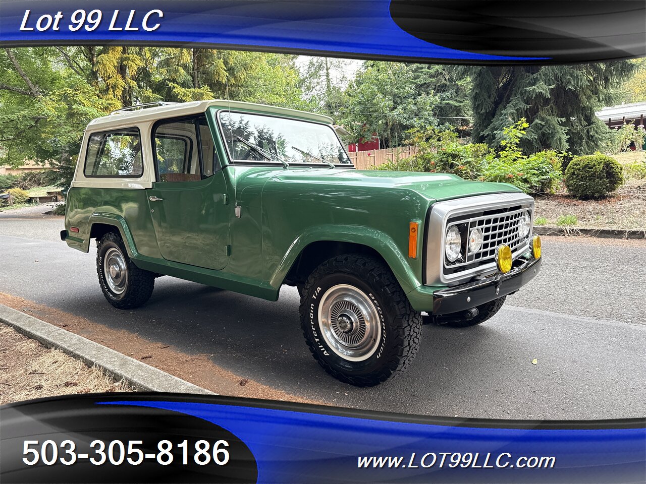1973 Jeep Commando Jeepster 4x4 304 V8 Removable Hard Top - Photo 4 - Milwaukie, OR 97267