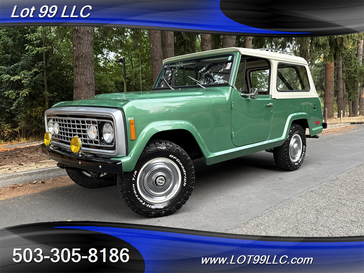 1973 Jeep Commando Jeepster 4x4 304 V8 Removable Hard Top - Photo 2 - Milwaukie, OR 97267