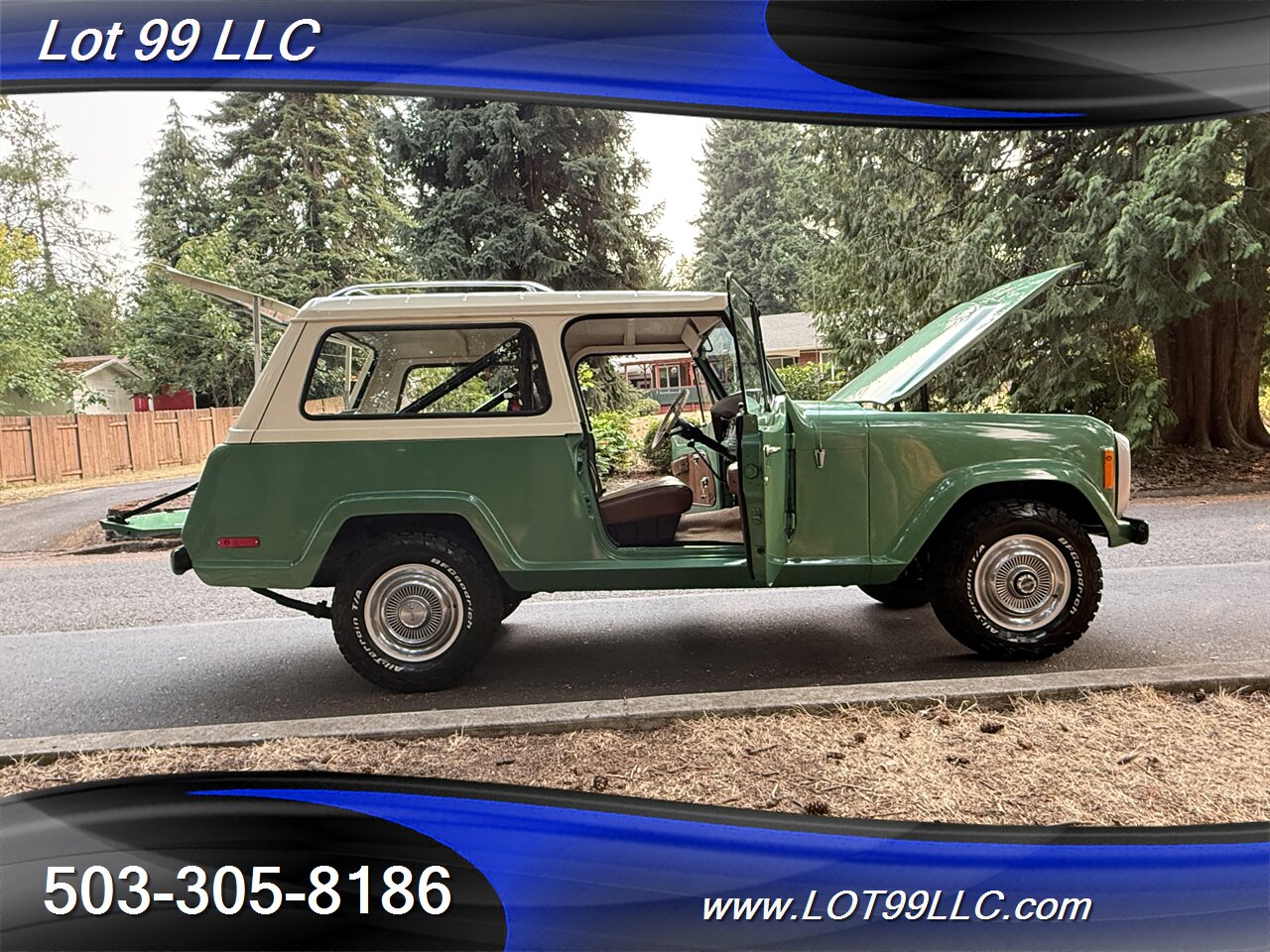 1973 Jeep Commando Jeepster 4x4 304 V8 Removable Hard Top - Photo 18 - Milwaukie, OR 97267