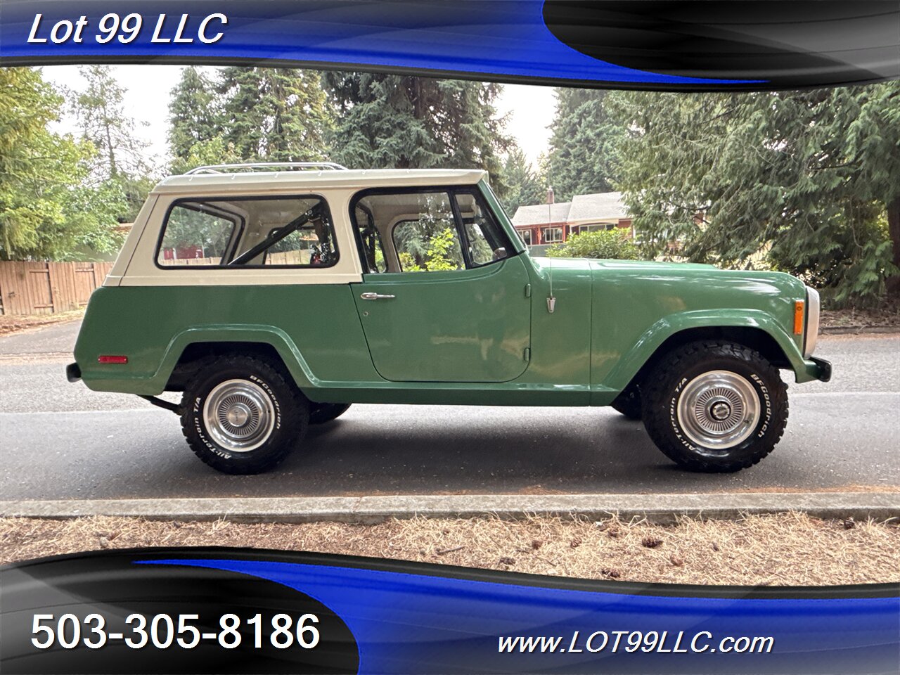 1973 Jeep Commando Jeepster 4x4 304 V8 Removable Hard Top - Photo 5 - Milwaukie, OR 97267