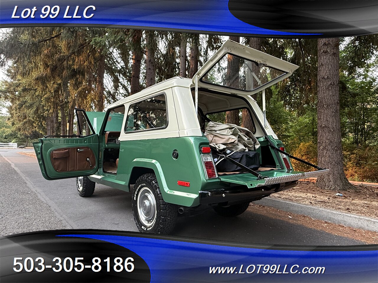 1973 Jeep Commando Jeepster 4x4 304 V8 Removable Hard Top - Photo 49 - Milwaukie, OR 97267