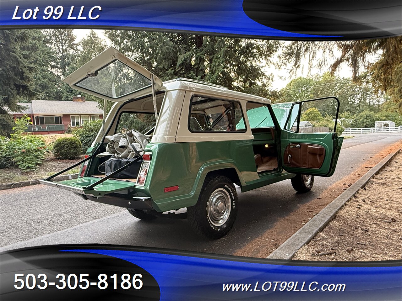 1973 Jeep Commando Jeepster 4x4 304 V8 Removable Hard Top - Photo 50 - Milwaukie, OR 97267