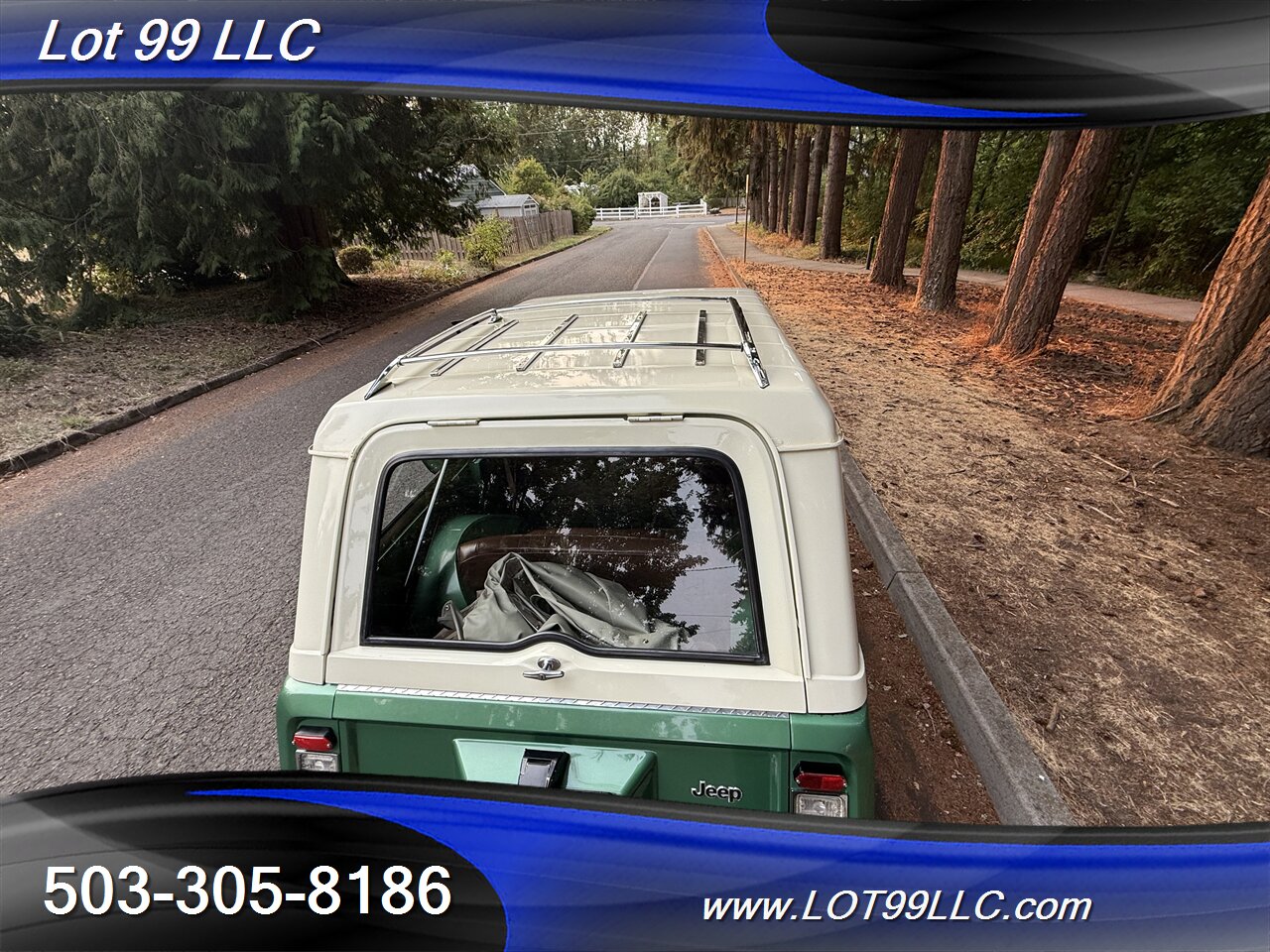 1973 Jeep Commando Jeepster 4x4 304 V8 Removable Hard Top - Photo 82 - Milwaukie, OR 97267