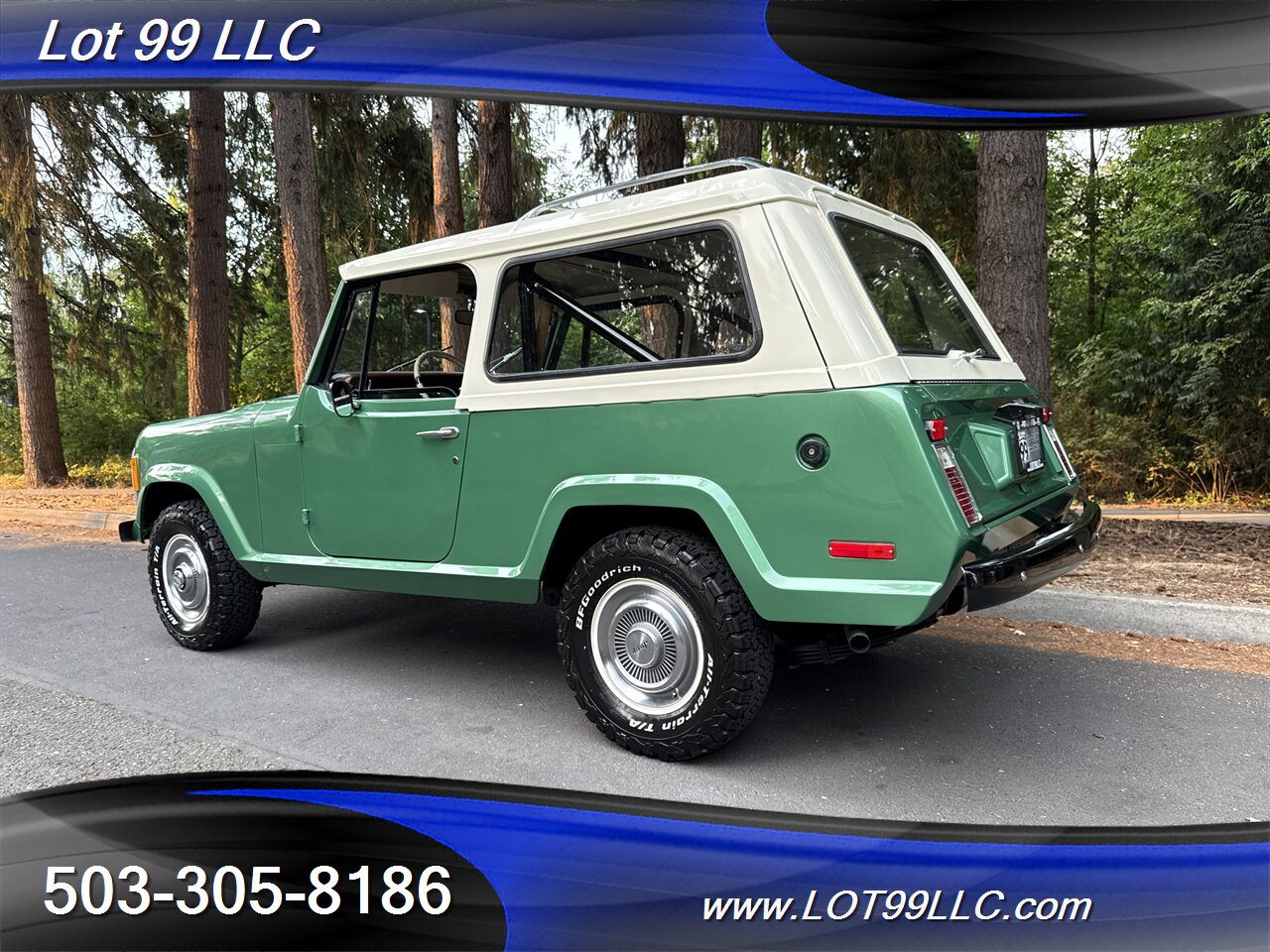 1973 Jeep Commando Jeepster 4x4 304 V8 Removable Hard Top - Photo 8 - Milwaukie, OR 97267