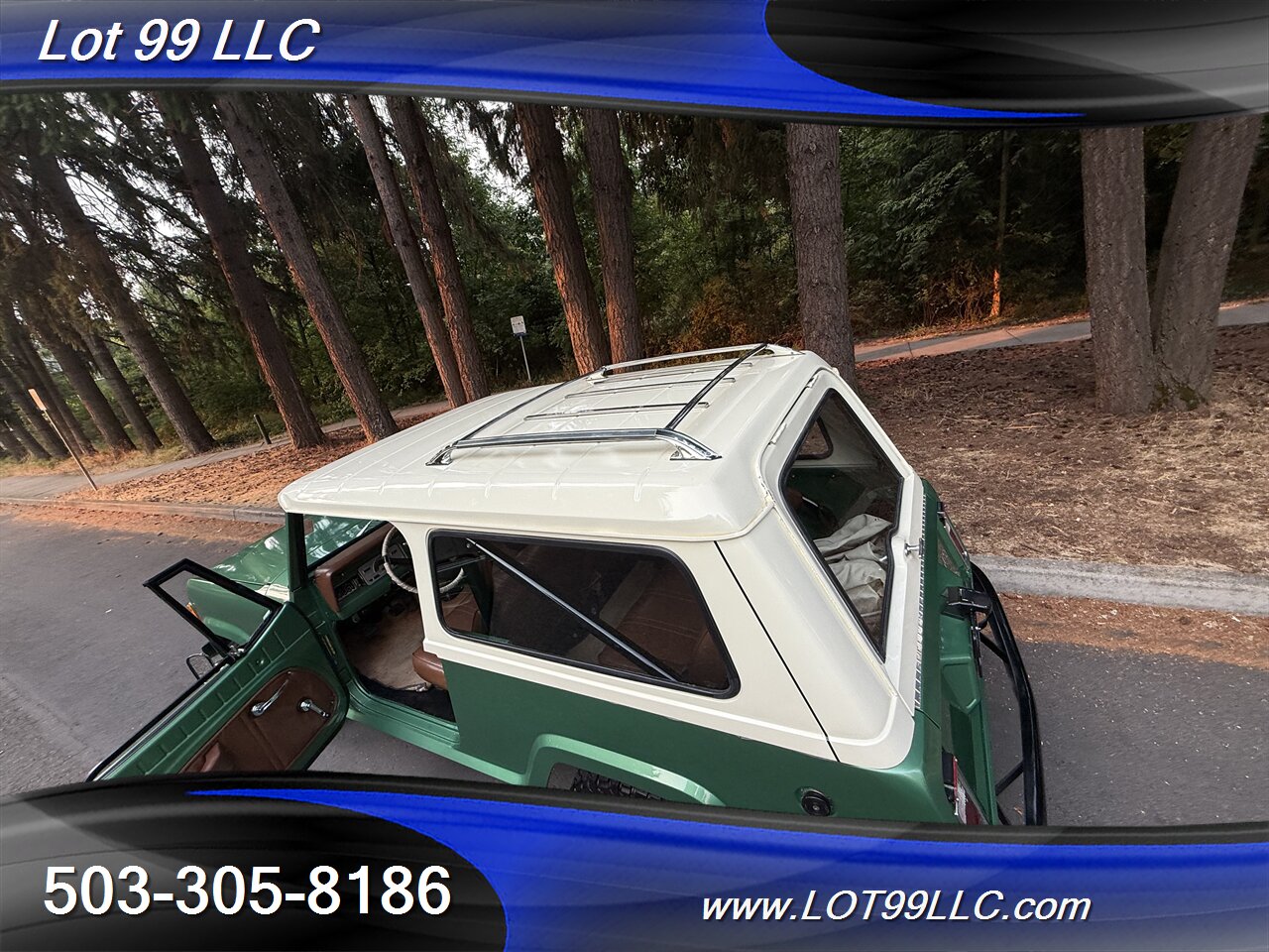 1973 Jeep Commando Jeepster 4x4 304 V8 Removable Hard Top - Photo 21 - Milwaukie, OR 97267