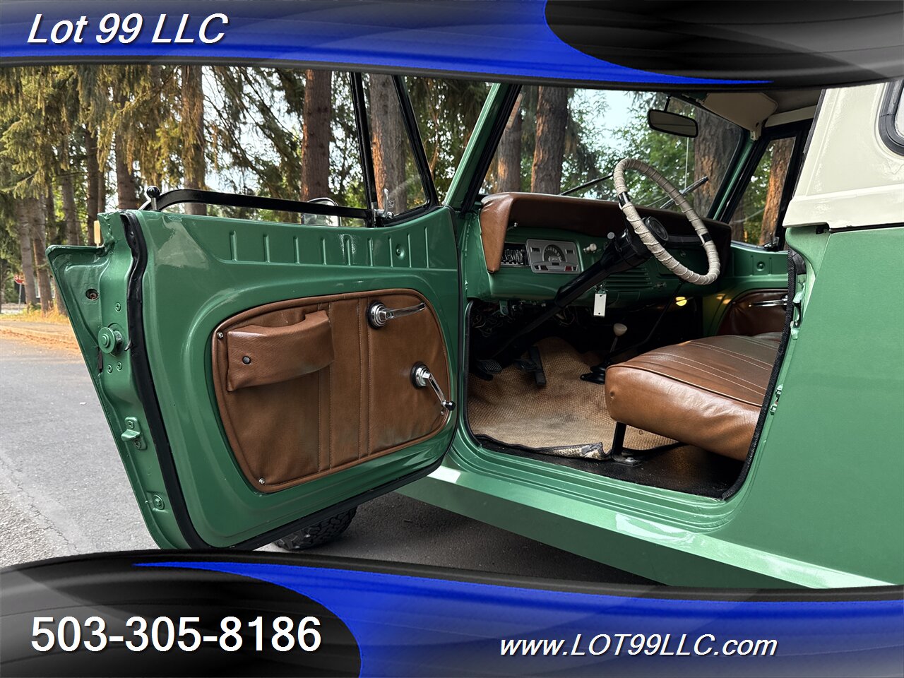 1973 Jeep Commando Jeepster 4x4 304 V8 Removable Hard Top - Photo 31 - Milwaukie, OR 97267