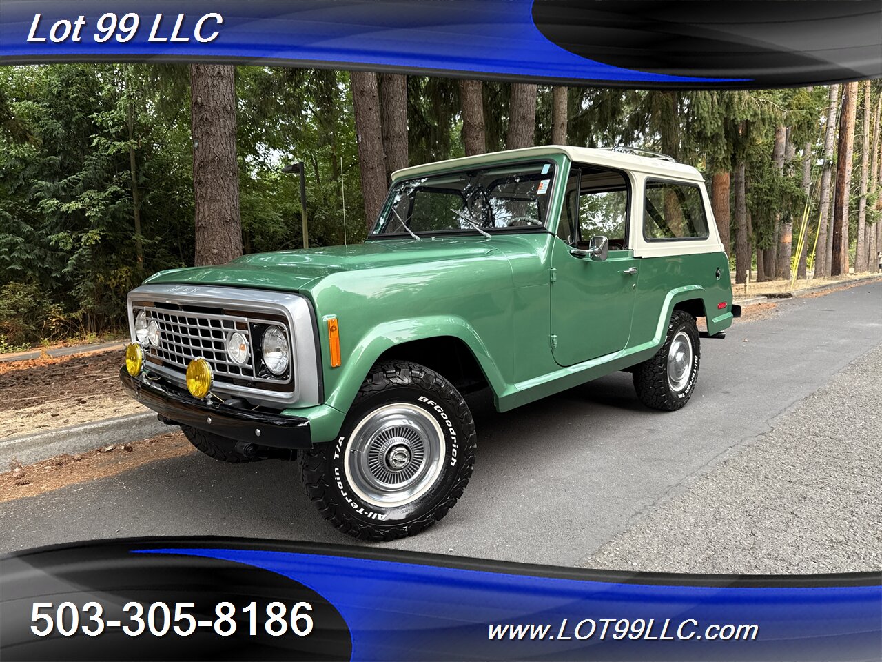 1973 Jeep Commando Jeepster 4x4 304 V8 Removable Hard Top - Photo 104 - Milwaukie, OR 97267