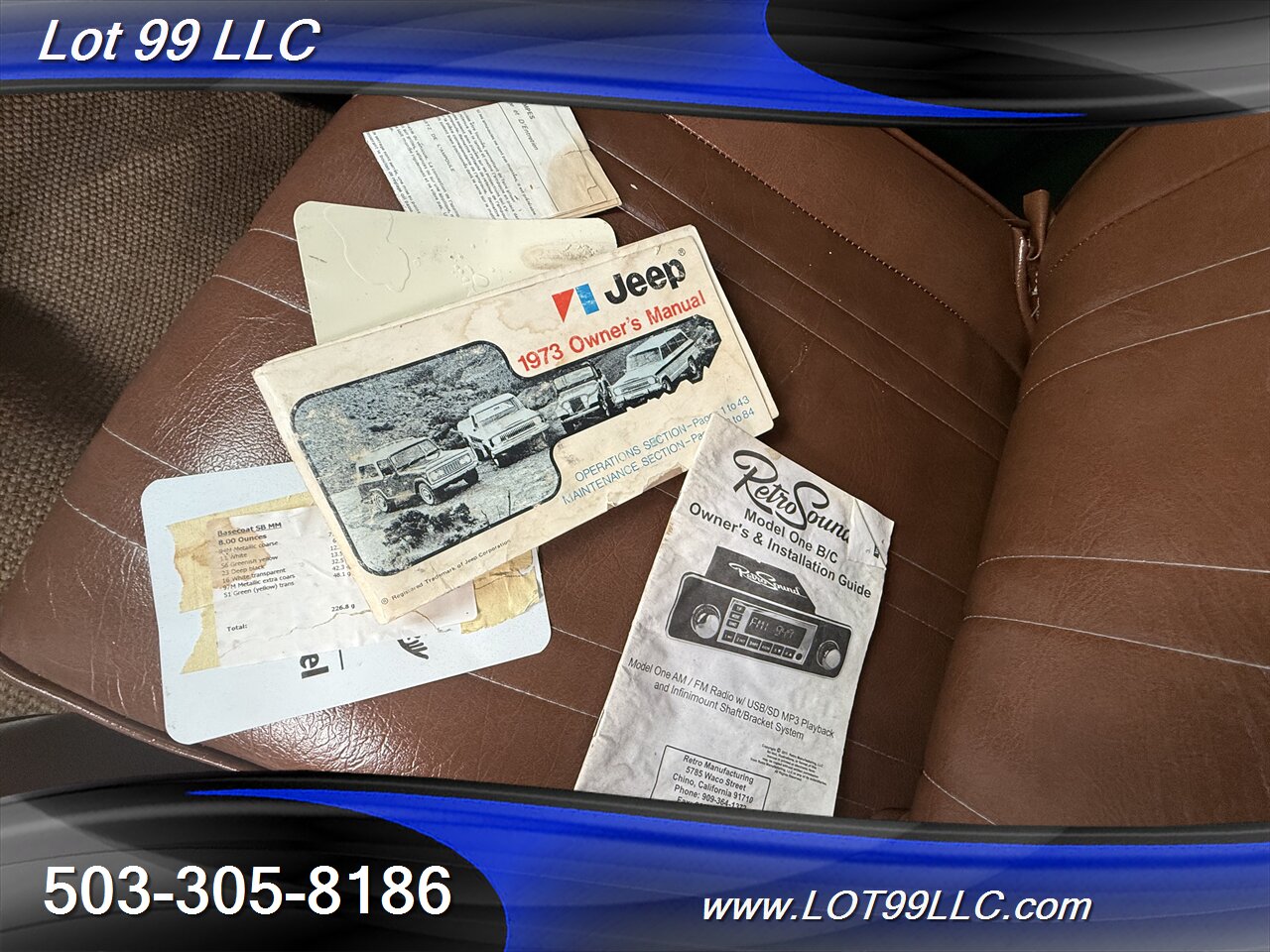 1973 Jeep Commando Jeepster 4x4 304 V8 Removable Hard Top - Photo 16 - Milwaukie, OR 97267