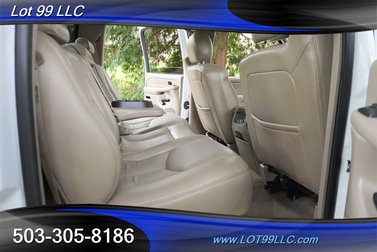 2004 Chevrolet Silverado 2500 4X4 LTZ 6.6L Duramax Diesel Heated Leather Seats  DVD Chrome Wheels Newer Tires Tow Pkg - Photo 18 - Milwaukie, OR 97267