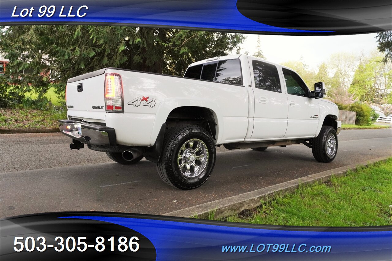 2004 Chevrolet Silverado 2500 4X4 LTZ 6.6L Duramax Diesel Heated Leather Seats  DVD Chrome Wheels Newer Tires Tow Pkg - Photo 9 - Milwaukie, OR 97267