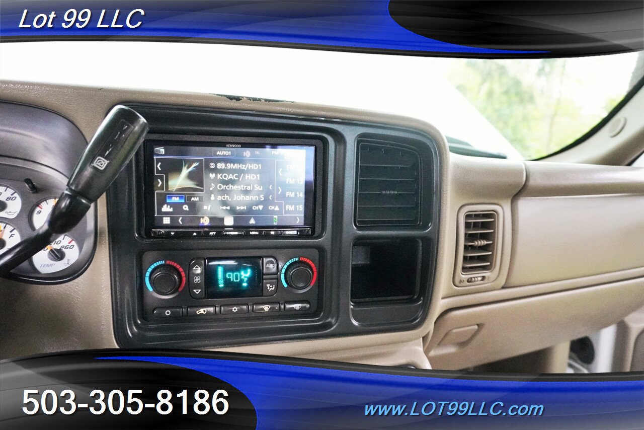 2004 Chevrolet Silverado 2500 4X4 LTZ 6.6L Duramax Diesel Heated Leather Seats  DVD Chrome Wheels Newer Tires Tow Pkg - Photo 23 - Milwaukie, OR 97267