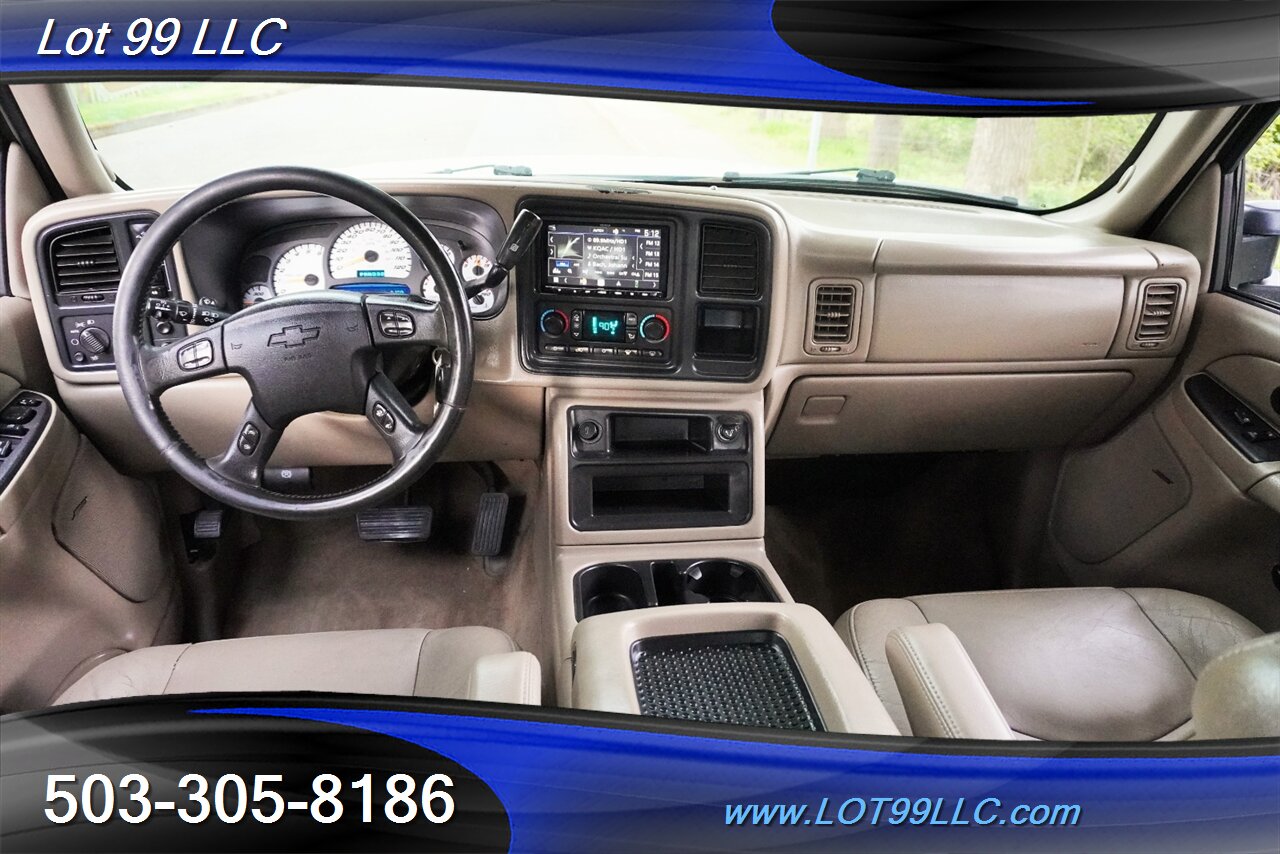 2004 Chevrolet Silverado 2500 4X4 LTZ 6.6L Duramax Diesel Heated Leather Seats  DVD Chrome Wheels Newer Tires Tow Pkg - Photo 2 - Milwaukie, OR 97267