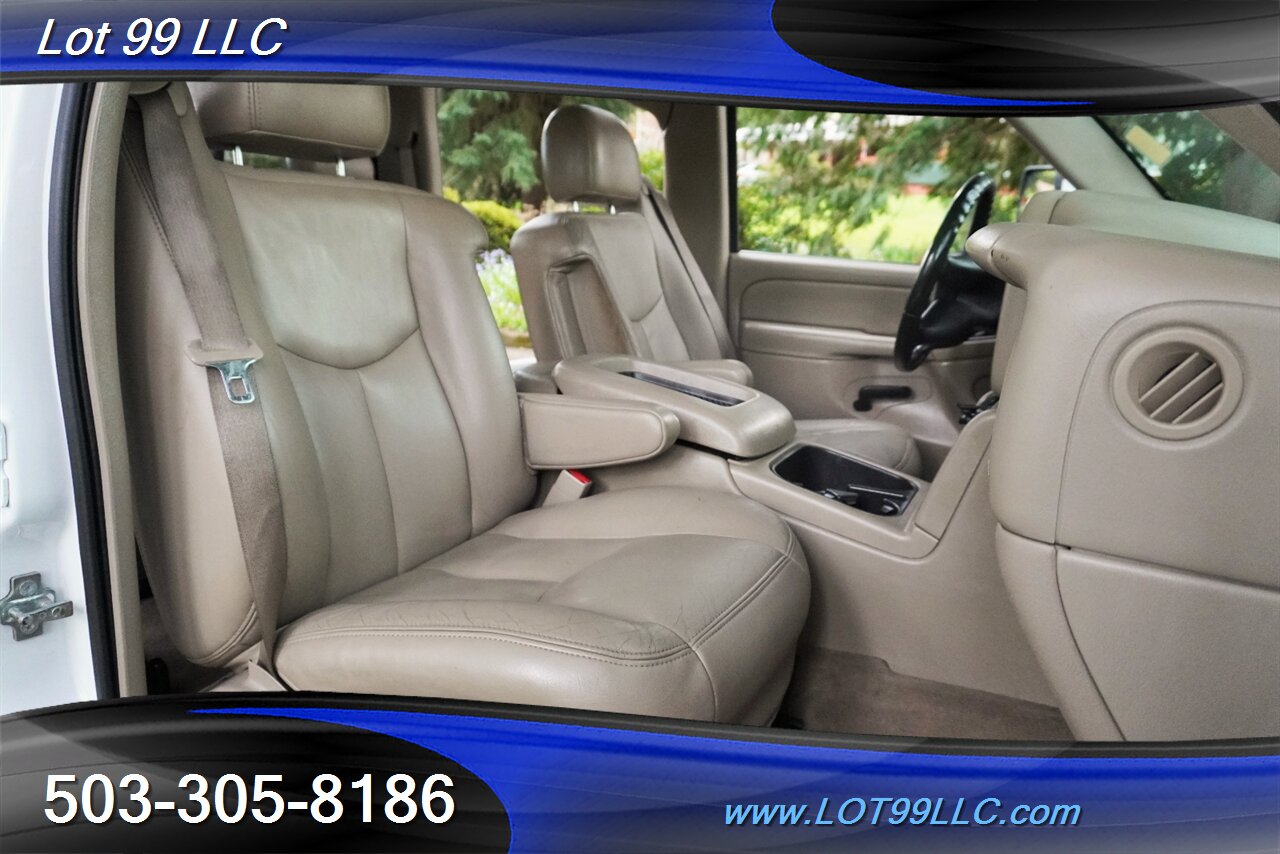 2004 Chevrolet Silverado 2500 4X4 LTZ 6.6L Duramax Diesel Heated Leather Seats  DVD Chrome Wheels Newer Tires Tow Pkg - Photo 20 - Milwaukie, OR 97267