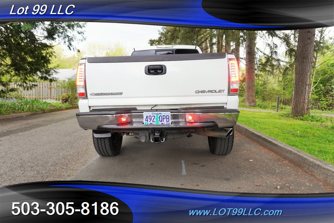 2004 Chevrolet Silverado 2500 4X4 LTZ 6.6L Duramax Diesel Heated Leather Seats  DVD Chrome Wheels Newer Tires Tow Pkg - Photo 10 - Milwaukie, OR 97267