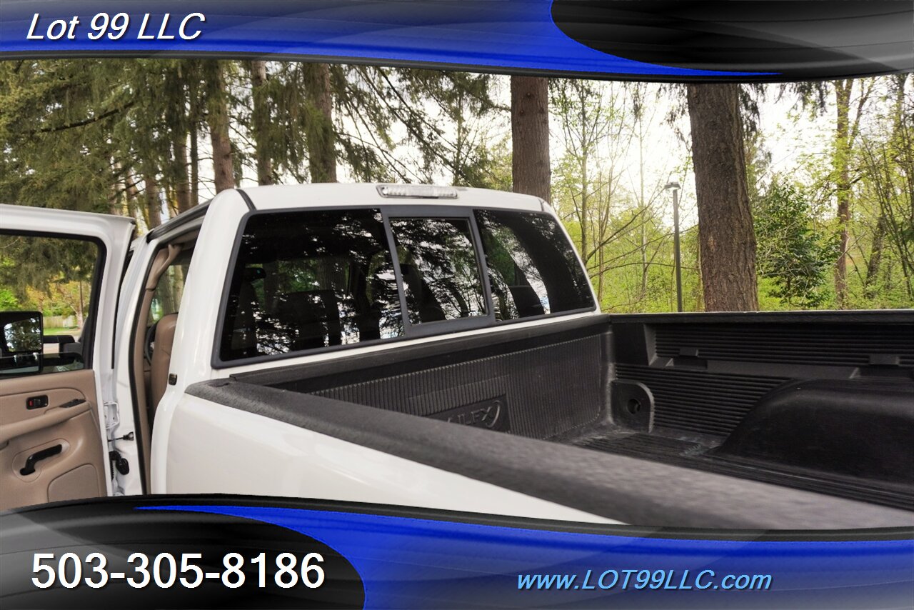 2004 Chevrolet Silverado 2500 4X4 LTZ 6.6L Duramax Diesel Heated Leather Seats  DVD Chrome Wheels Newer Tires Tow Pkg - Photo 15 - Milwaukie, OR 97267