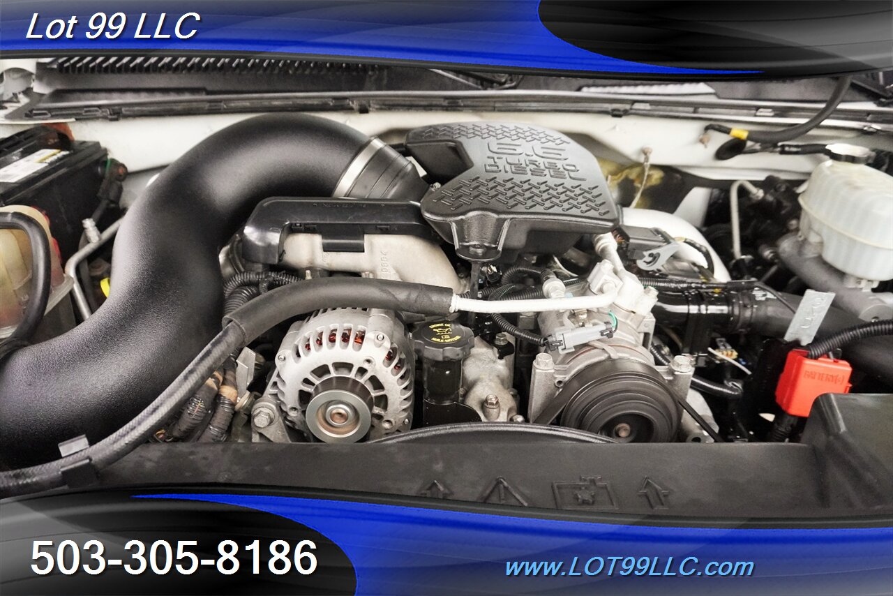 2004 Chevrolet Silverado 2500 4X4 LTZ 6.6L Duramax Diesel Heated Leather Seats  DVD Chrome Wheels Newer Tires Tow Pkg - Photo 21 - Milwaukie, OR 97267