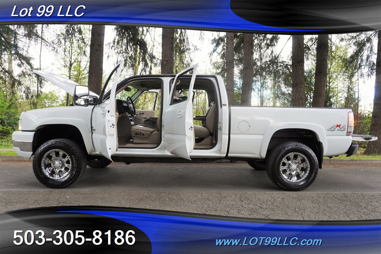 2004 Chevrolet Silverado 2500 4X4 LTZ 6.6L Duramax Diesel Heated Leather Seats  DVD Chrome Wheels Newer Tires Tow Pkg - Photo 30 - Milwaukie, OR 97267