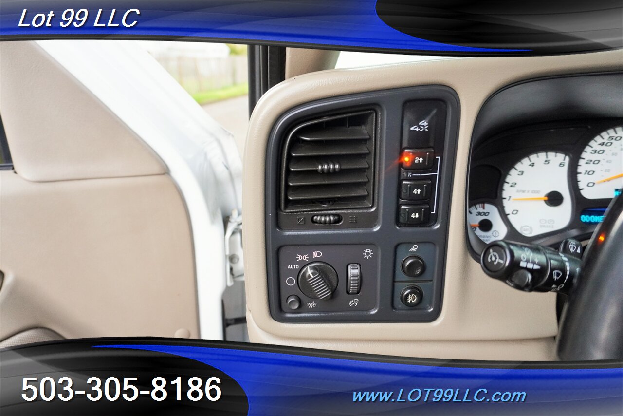 2004 Chevrolet Silverado 2500 4X4 LTZ 6.6L Duramax Diesel Heated Leather Seats  DVD Chrome Wheels Newer Tires Tow Pkg - Photo 27 - Milwaukie, OR 97267
