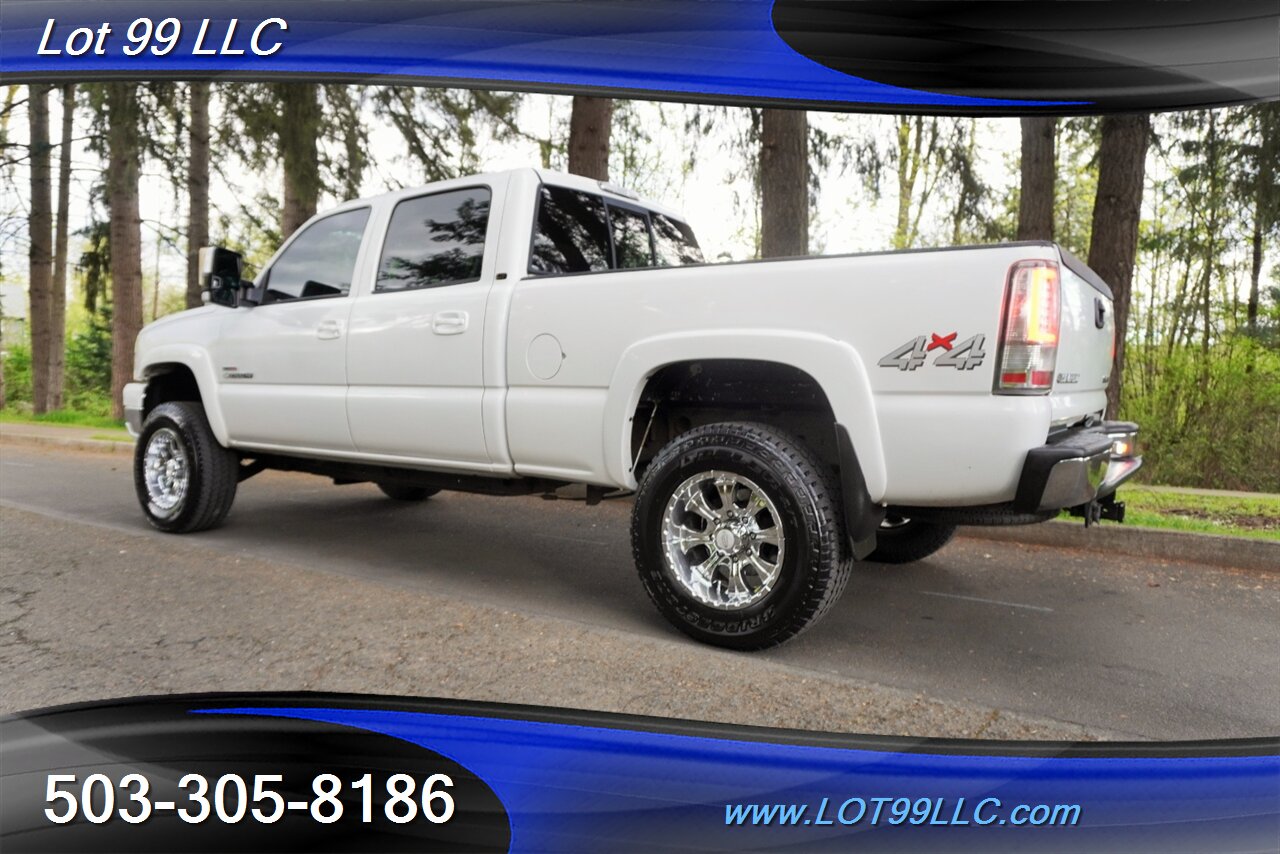 2004 Chevrolet Silverado 2500 4X4 LTZ 6.6L Duramax Diesel Heated Leather Seats  DVD Chrome Wheels Newer Tires Tow Pkg - Photo 11 - Milwaukie, OR 97267