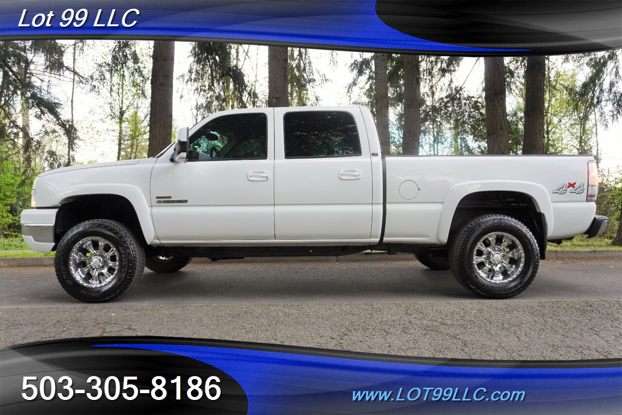 2004 Chevrolet Silverado 2500 4X4 LTZ 6.6L Duramax Diesel Heated Leather Seats  DVD Chrome Wheels Newer Tires Tow Pkg - Photo 1 - Milwaukie, OR 97267