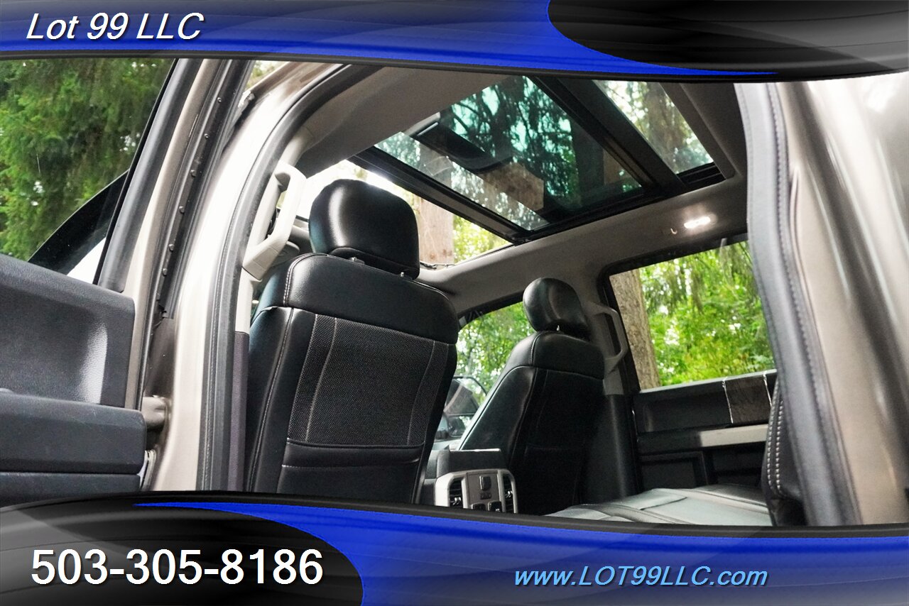2019 Ford F-350 Super Duty Lariat 4X4 6.7L Power Stroke Diesel AC & Heated Leather Seats Pano Roof LIFTED 22 Wheels 37S LIKE NEW TIRES CARLI LIFT KIT - Photo 12 - Milwaukie, OR 97267
