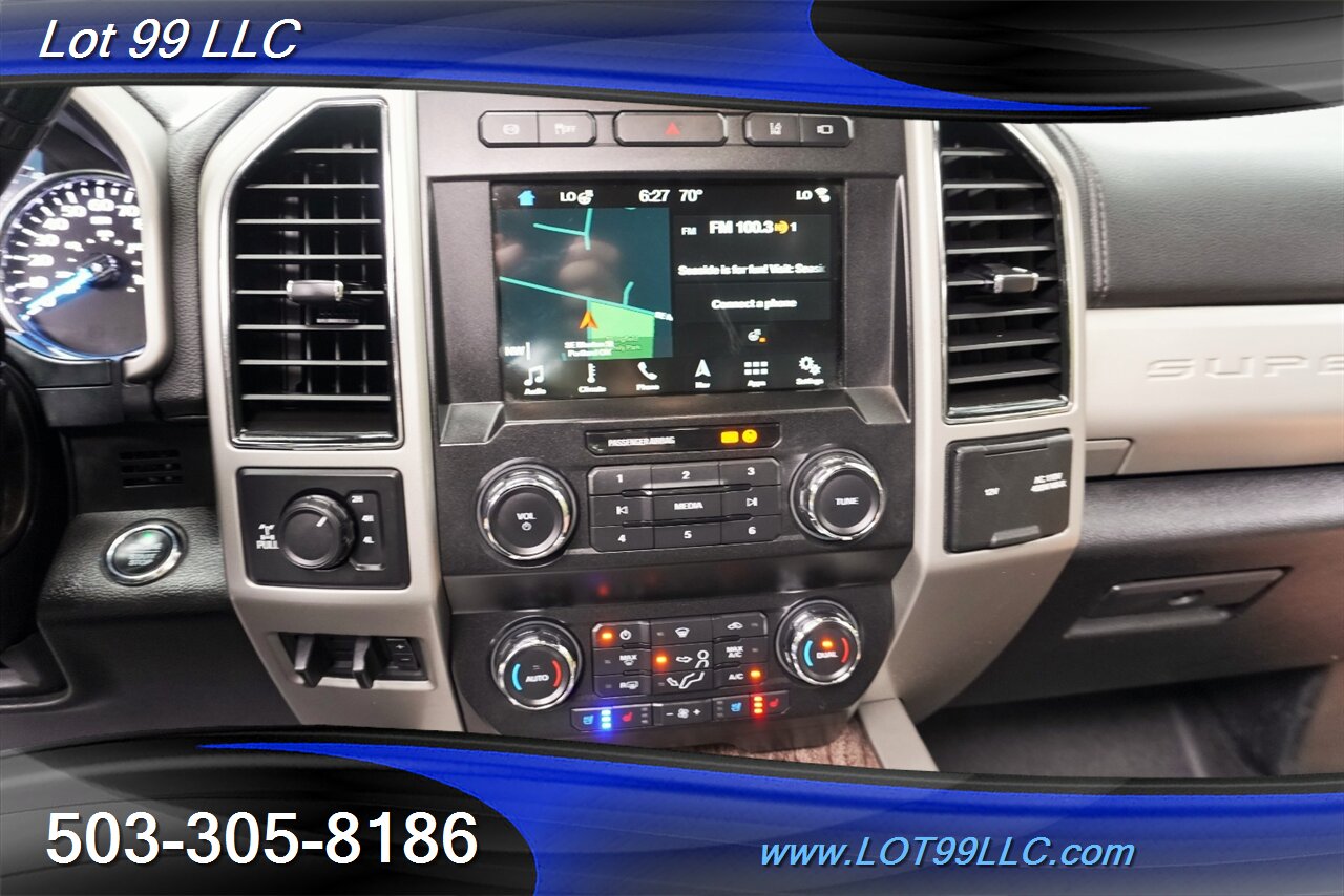 2019 Ford F-350 Super Duty Lariat 4X4 6.7L Power Stroke Diesel AC & Heated Leather Seats Pano Roof LIFTED 22 Wheels 37S LIKE NEW TIRES CARLI LIFT KIT - Photo 22 - Milwaukie, OR 97267