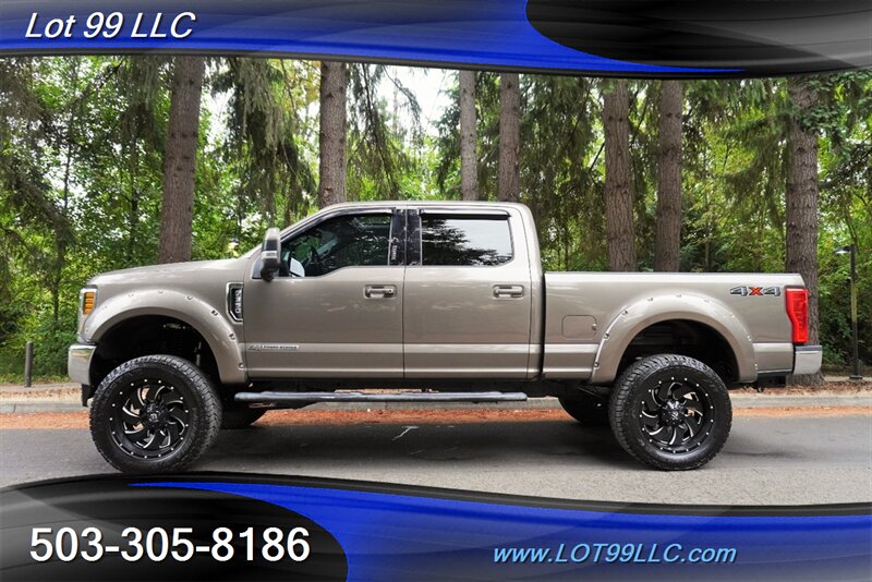 2019 Ford F-350 Super Duty Lariat 4X4 6.7L Power Stroke Diesel AC  & Heated Leather Seats Pano Roof LIFTED 22 Wheels 37S LIKE NEW TIRES CARLI LIFT KIT