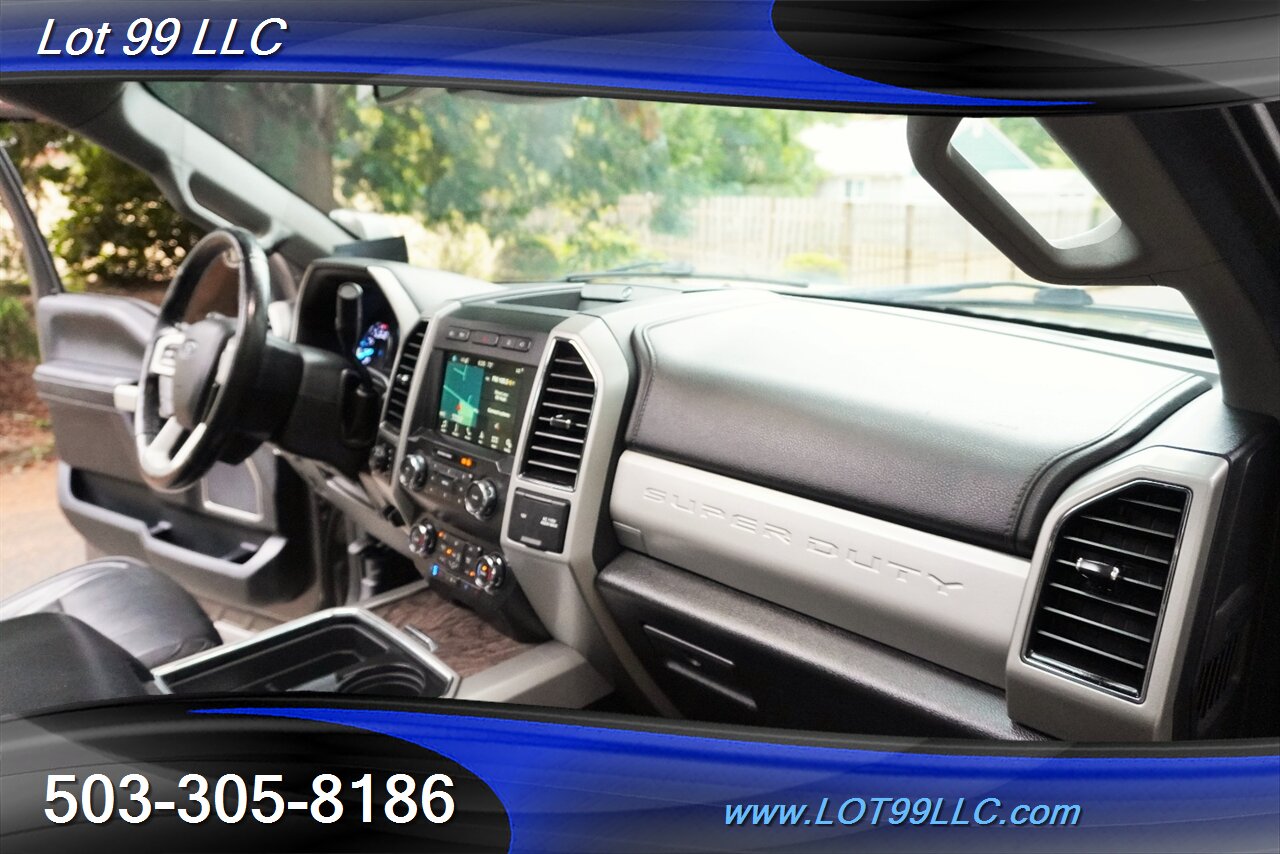 2019 Ford F-350 Super Duty Lariat 4X4 6.7L Power Stroke Diesel AC & Heated Leather Seats Pano Roof LIFTED 22 Wheels 37S LIKE NEW TIRES CARLI LIFT KIT - Photo 18 - Milwaukie, OR 97267