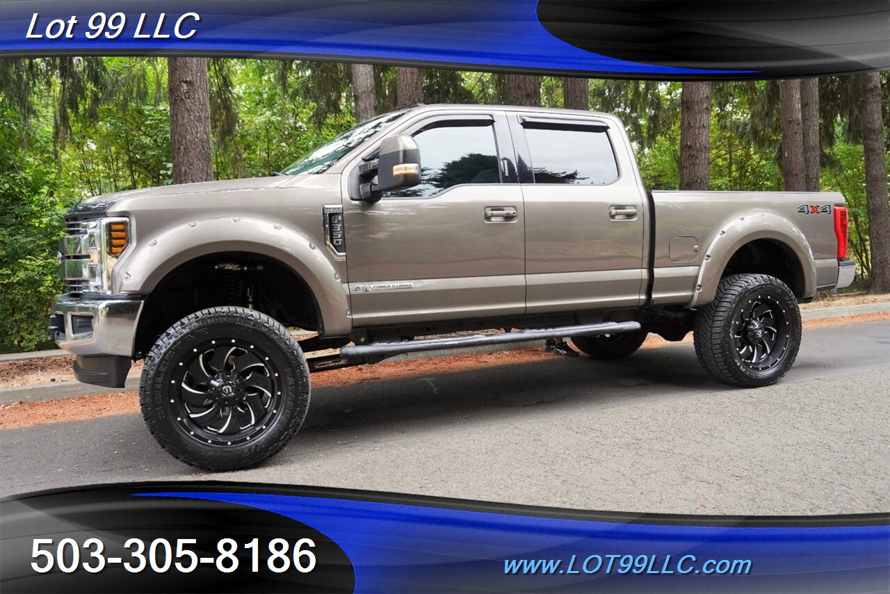 2019 Ford F-350 Super Duty Lariat 4X4 6.7L Power Stroke Diesel AC & Heated Leather Seats Pano Roof LIFTED 22 Wheels 37S LIKE NEW TIRES CARLI LIFT KIT - Photo 5 - Milwaukie, OR 97267
