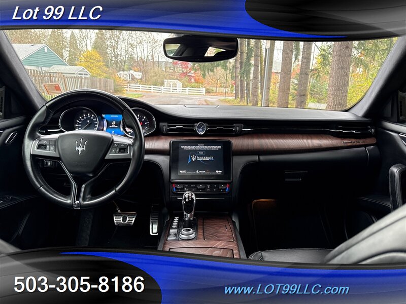 2017 Maserati Quattroporte S 61k Navi Roof Htd Leather 3.0L Twin Turbo V6 40  