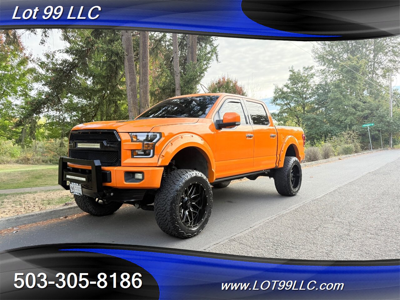 2016 Ford F-150 Platinum Crew Cab 4x4 Lifted Loaded Ready Lift - BDS Lift 37 " Tires 22 " Wheels - Photo 2 - Milwaukie, OR 97267