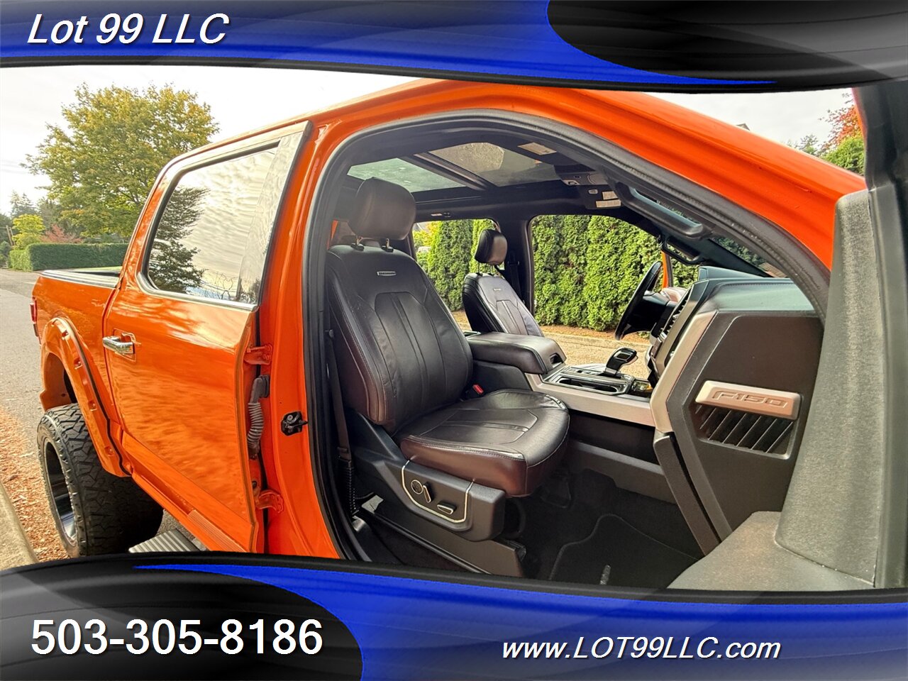 2016 Ford F-150 Platinum Crew Cab 4x4 Lifted Loaded Ready Lift - BDS Lift 37 " Tires 22 " Wheels - Photo 17 - Milwaukie, OR 97267