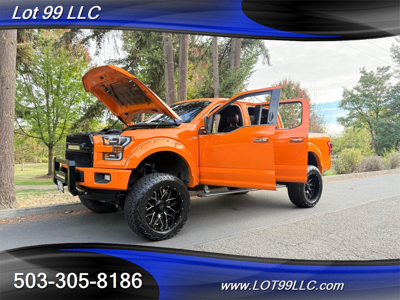 2016 Ford F-150 Platinum Crew Cab 4x4 Lifted Loaded Ready Lift - BDS Lift 37 " Tires 22 " Wheels - Photo 26 - Milwaukie, OR 97267