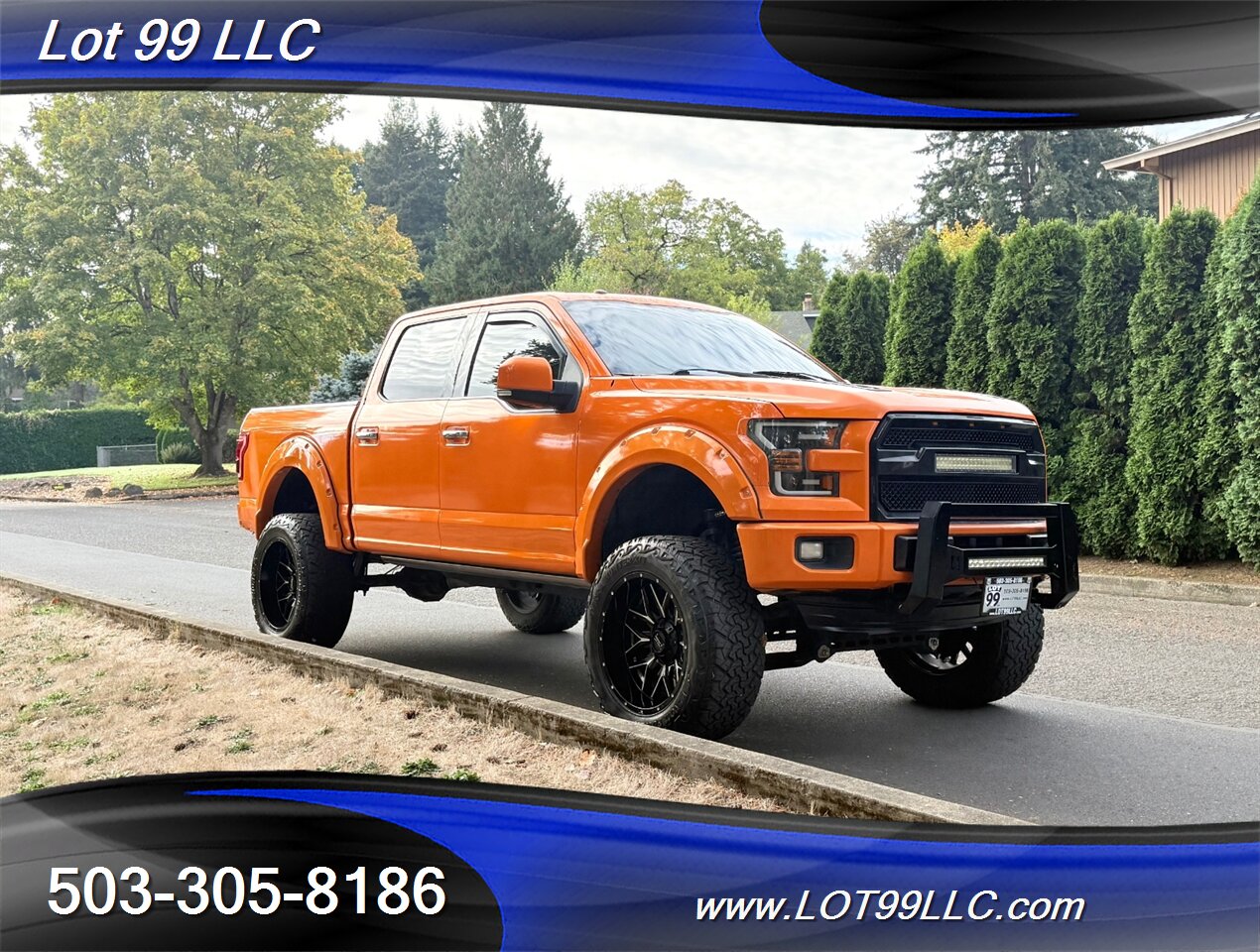 2016 Ford F-150 Platinum Crew Cab 4x4 Lifted Loaded Ready Lift - BDS Lift 37 " Tires 22 " Wheels - Photo 4 - Milwaukie, OR 97267