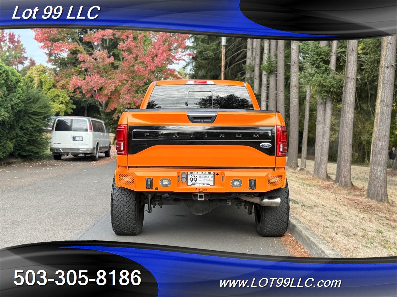 2016 Ford F-150 Platinum Crew Cab 4x4 Lifted Loaded Ready Lift - BDS Lift 37 " Tires 22 " Wheels - Photo 7 - Milwaukie, OR 97267