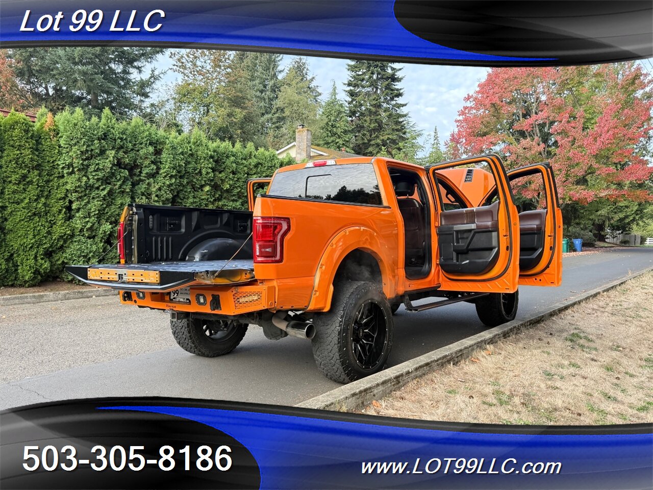 2016 Ford F-150 Platinum Crew Cab 4x4 Lifted Loaded Ready Lift - BDS Lift 37 " Tires 22 " Wheels - Photo 29 - Milwaukie, OR 97267
