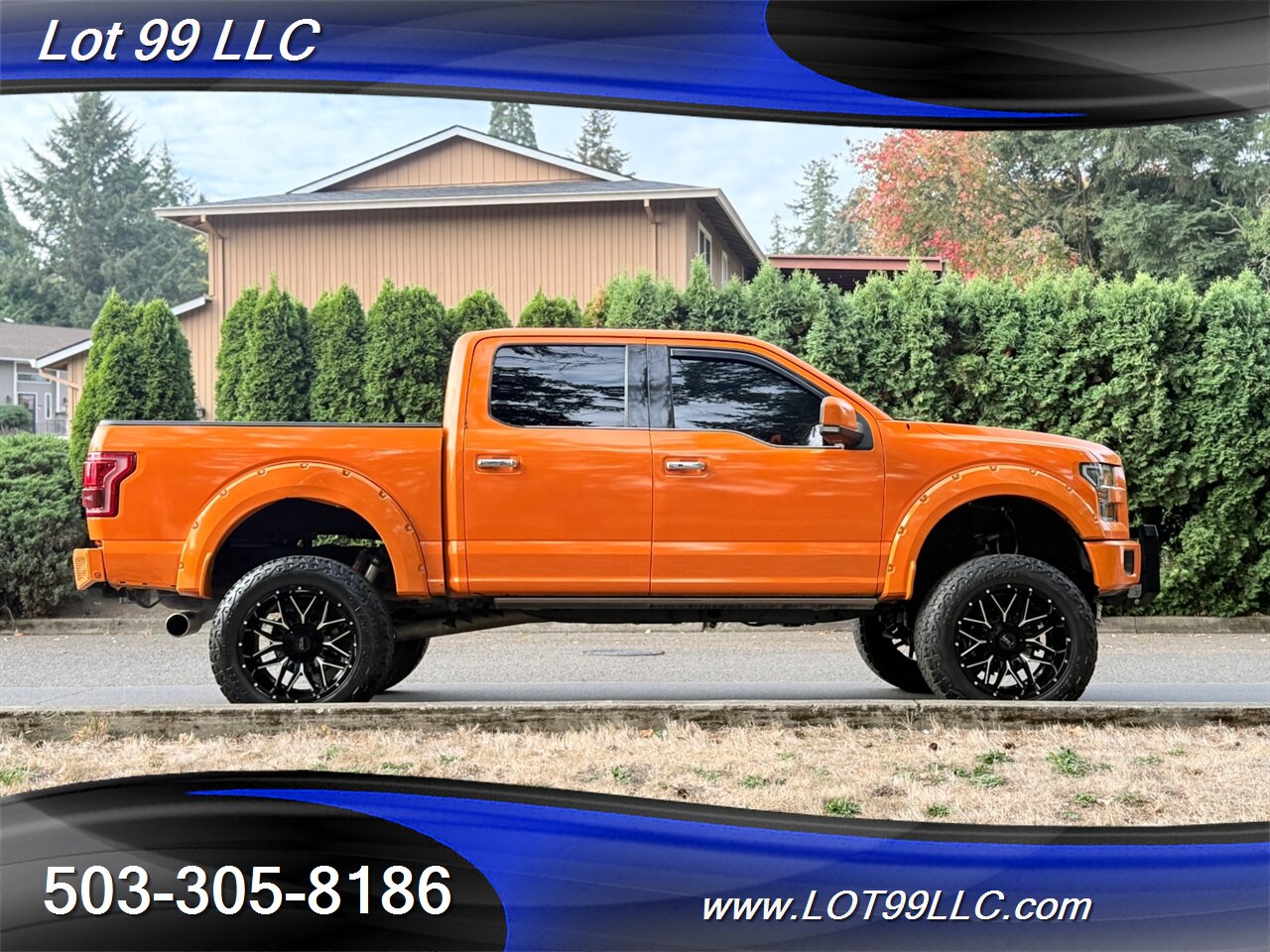 2016 Ford F-150 Platinum Crew Cab 4x4 Lifted Loaded Ready Lift - BDS Lift 37 " Tires 22 " Wheels - Photo 5 - Milwaukie, OR 97267
