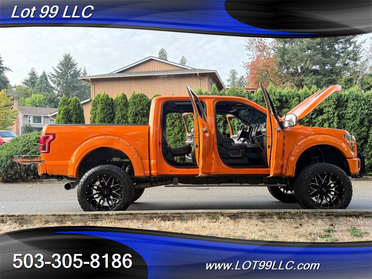 2016 Ford F-150 Platinum Crew Cab 4x4 Lifted Loaded Ready Lift - BDS Lift 37 " Tires 22 " Wheels - Photo 20 - Milwaukie, OR 97267
