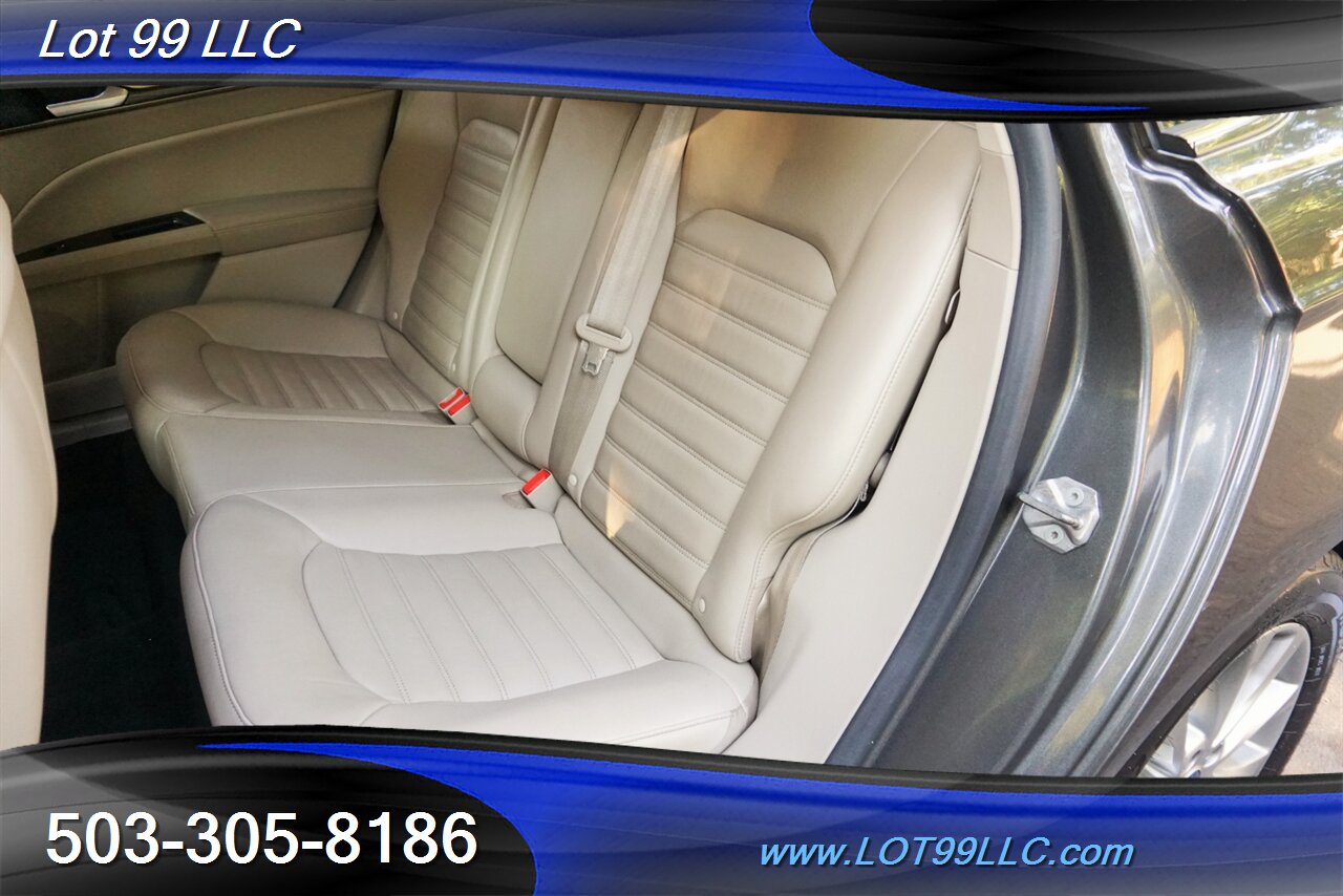 2017 Ford Fusion SE Sedan only 75K Heated Leather GPS Loaded - Photo 14 - Milwaukie, OR 97267