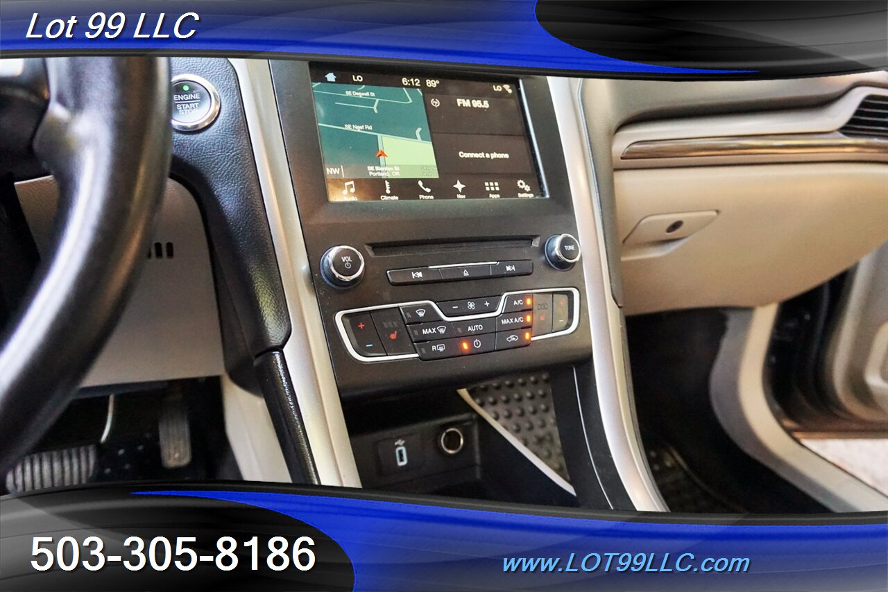 2017 Ford Fusion SE Sedan only 75K Heated Leather GPS Loaded - Photo 23 - Milwaukie, OR 97267