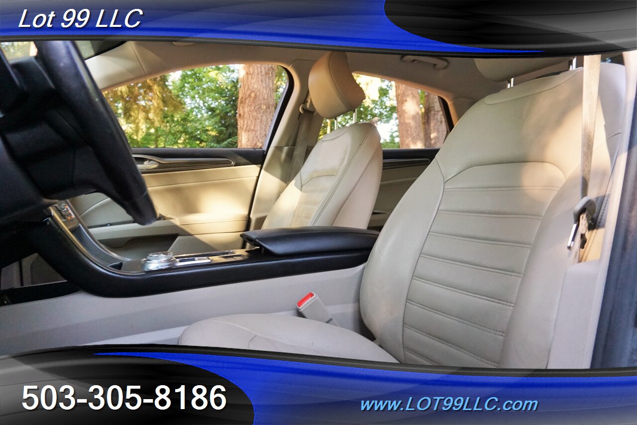 2017 Ford Fusion SE Sedan only 75K Heated Leather GPS Loaded - Photo 13 - Milwaukie, OR 97267