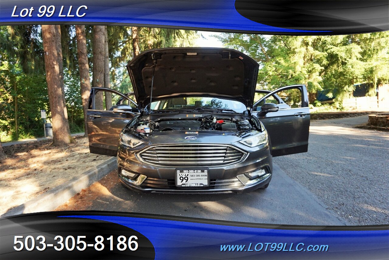 2017 Ford Fusion SE Sedan only 75K Heated Leather GPS Loaded - Photo 29 - Milwaukie, OR 97267