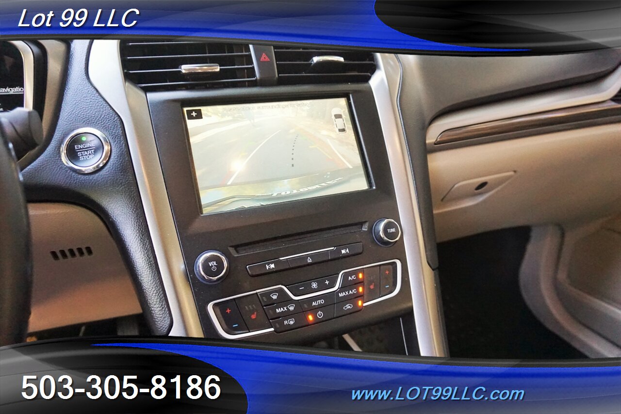 2017 Ford Fusion SE Sedan only 75K Heated Leather GPS Loaded - Photo 24 - Milwaukie, OR 97267