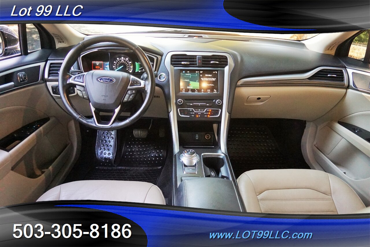 2017 Ford Fusion SE Sedan only 75K Heated Leather GPS Loaded - Photo 2 - Milwaukie, OR 97267