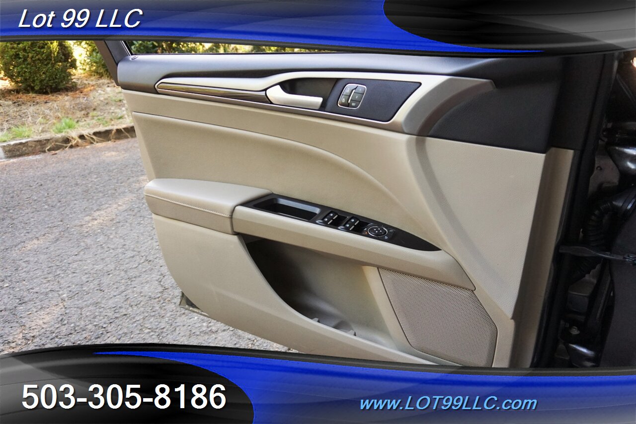 2017 Ford Fusion SE Sedan only 75K Heated Leather GPS Loaded - Photo 27 - Milwaukie, OR 97267