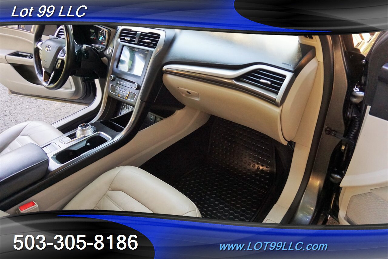 2017 Ford Fusion SE Sedan only 75K Heated Leather GPS Loaded - Photo 36 - Milwaukie, OR 97267