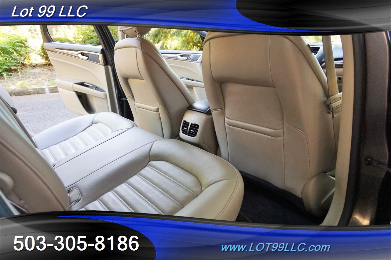 2017 Ford Fusion SE Sedan only 75K Heated Leather GPS Loaded - Photo 16 - Milwaukie, OR 97267