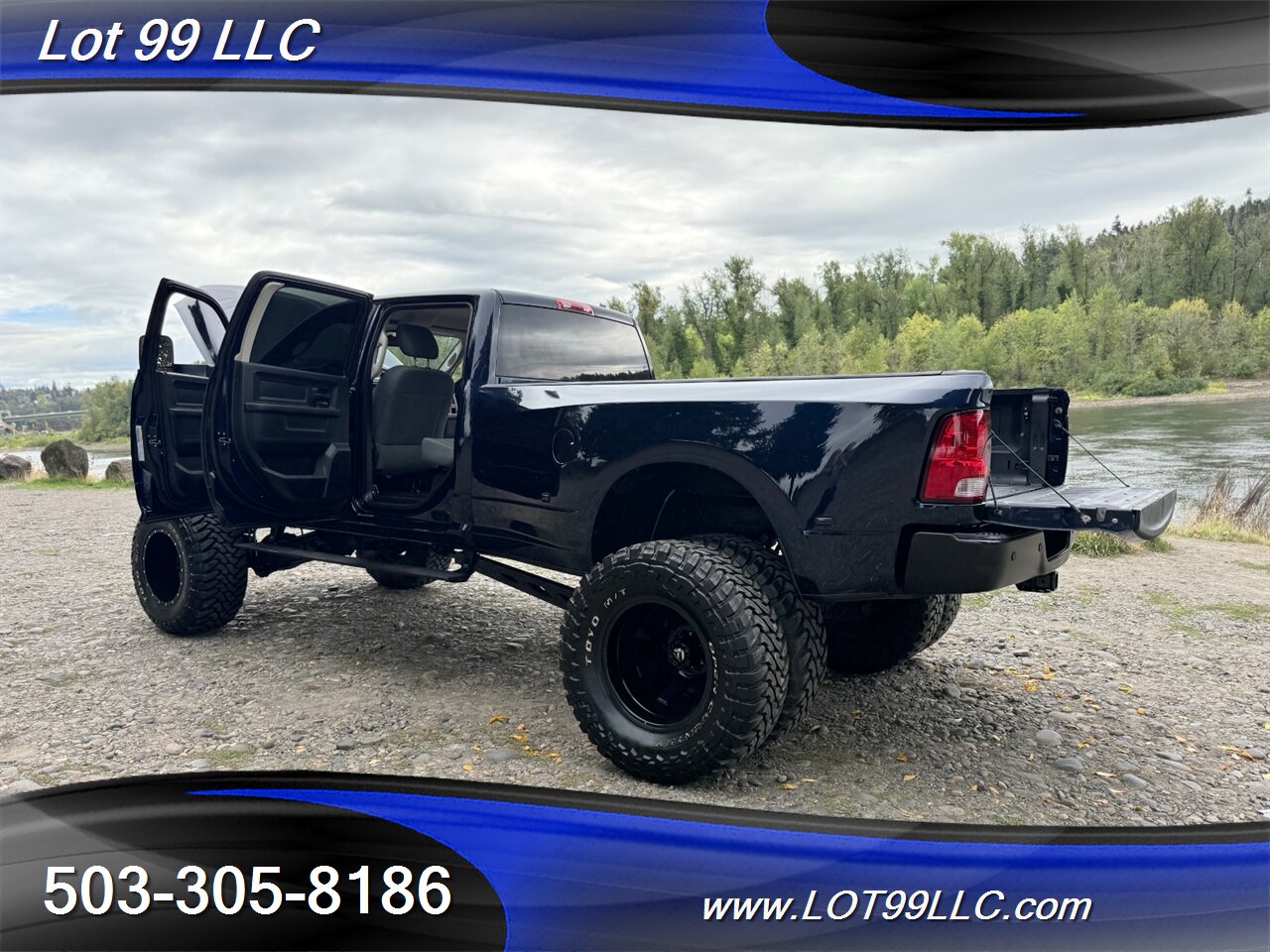 2015 RAM 3500 Crew Cab Dually 4x4 Cummins 6.7L Diesel  BDS Lifted Fuel Wheels Train Horn - Photo 32 - Milwaukie, OR 97267