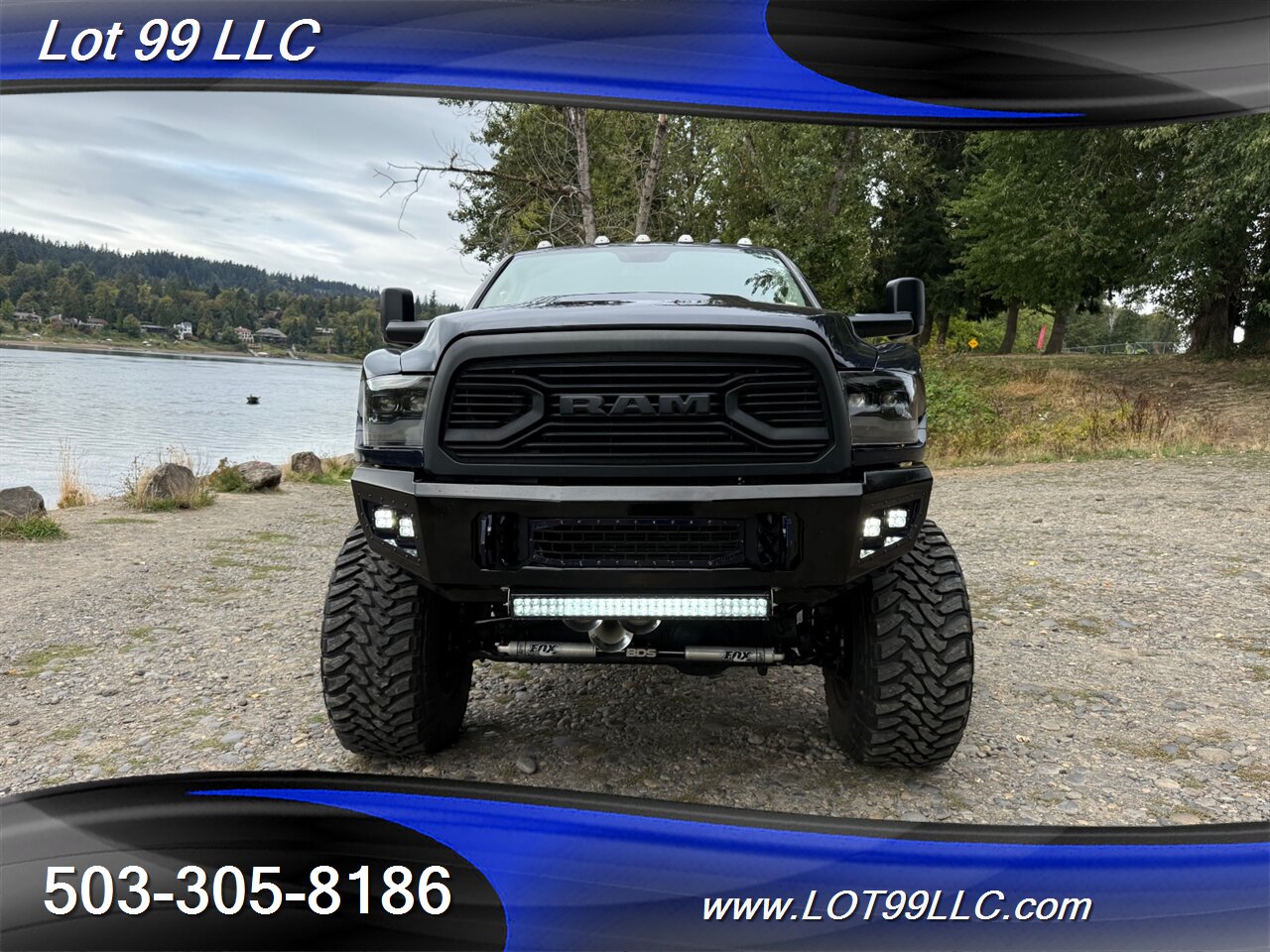 2015 RAM 3500 Crew Cab Dually 4x4 Cummins 6.7L Diesel  BDS Lifted Fuel Wheels Train Horn - Photo 48 - Milwaukie, OR 97267