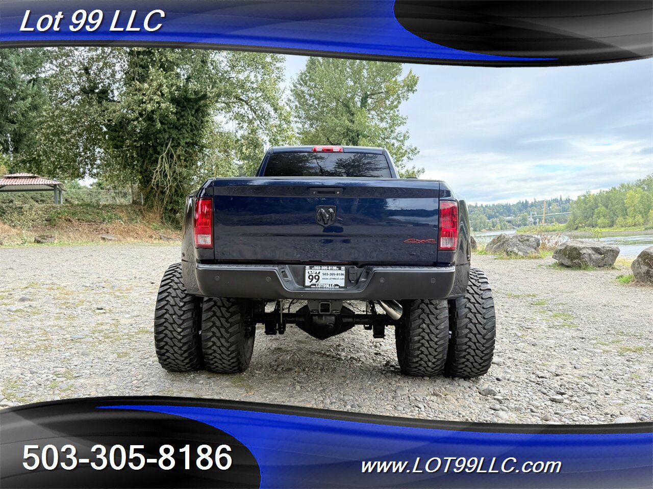 2015 RAM 3500 Crew Cab Dually 4x4 Cummins 6.7L Diesel  BDS Lifted Fuel Wheels Train Horn - Photo 7 - Milwaukie, OR 97267